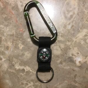 Compass Clip On /Key Chain - NETSCOUT NICE!